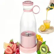 [FeBohao] Portable Smoothie Blender Mini Juicer Blender 380ml Lightweight Wireless Food Hand Blender