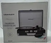 CROSLEY Cruiser Deluxe Record Player Turntable Briefcase 3 Speed,m