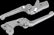 PSR Anthem Chrome Clutch Brake Lever Set Cable Harley Low Rider S 117 22