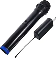 QUMIIRITY 1 Set Portable Wireless Microphone for Singing Outdoor Events and Weddings Handheld Design Lightweight All Directional Sound Capture for Ktv and Family Gatherings