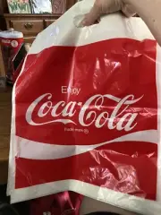 Coke Cola Plastic Shopping Bag