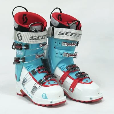 Scott Celeste III Women's AT Ski Boots 7 US 24.5 Blue/White Alpine Touring