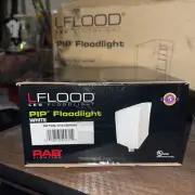 RAB LED PIP FLOODLIGHT WHITE, Optional 120-277v Photocell. 0-10v Dimming NEW