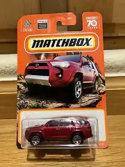 2023 Matchbox 70 YEARS Red 2018 Toyota 4Runner Off-Road NEW MODEL 4 Runner