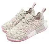 在飛比找遠傳friDay購物優惠-adidas 休閒鞋 NMD_R1 W 女鞋 米白 奶茶 粉