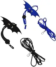 VILLFUL Reptile Leash Harness Set 2 Pack Small Animal Harness Leash for Lizards Durable Rope Pet Outdoor Walking Size s