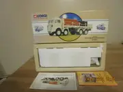 Corgi Classic 97942 1:50 Scale ERF Flatbed With Chains/Barrells "Flowers"