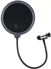 iXtech Professional Microphone Pop Filter Mask Shield For Blue Yeti and Any Mic.