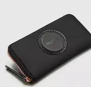 MIMCO Serenity Large Coin Pouch Wallet Clutch Purse Black • RRP $179
