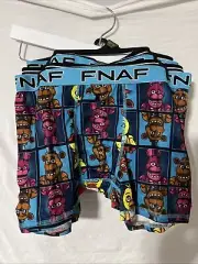 Boys 4 Athletic Boxer Briefs Five Nights At Freddy’s Size Xl 14/16