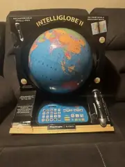 Replogle Intelliglobe II Interactive Educational Desk World Globe Toy 12" Diam