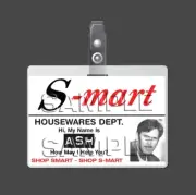 THE EVIL DEAD TRILOGY - ASH S-Mart cosplay I.D. Badge