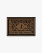 Manor Monogram J Doormat