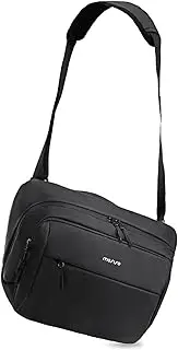 MOSISO Camera Sling Bag, Crossbody Camera Bag for Photographers, Waterproof Shoulder DSLR/SLR/Mirrorless, Multifunction Padded with Tripod Holder&Rain Cover, Black