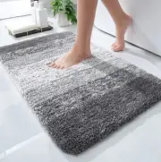 Luxury Rug, Extra Soft and Absorbent Microfiber Rugs, Non-Slip Plush Shaggy
