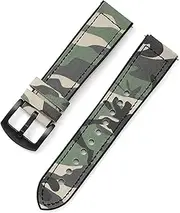[AMGHCGTEEW] Silicone Leather Watchband Quick Release Watch Band Wrist Strap 20mm 22mm Smart Watch Strap For Men Women Watches Accessories
