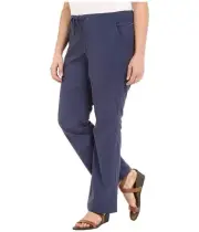 Columbia Women Regular fit Athletic Bootcut Pants 18 / 32 Purple Solid