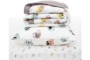Little Unicorn: Toddler Bedding Set - Watercolour Critters
