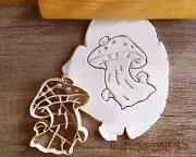 Mushroom Mushrooms Forest Jungle Fungi Fungus Mycelium Cookie Cutter