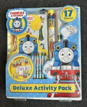 NEW OFFICIAL THOMAS & FRIENDS 17PCS DELUXE ACTIVITY PACK TRAIN ART SET STICKERS