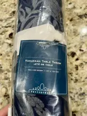 Pottery Barn Hanukkah Table Throw