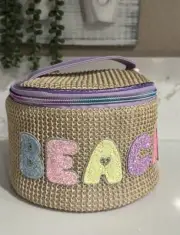 Miss Gwen's OMG Beach Round Glam Bag Train Case