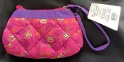 Paul Frank Julius the Monkey Pink Quilted Wristlet Clutch Handbag - NWT