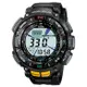 【CASIO 卡西歐】PROTREK登山錶 橡膠錶帶 防水100米(PRG-240-1DR)