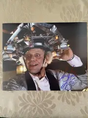 Christopher Lloyd Back To The Future Signed 8 X 10 Photo COA