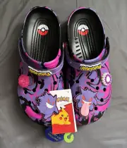 Crocs Pokemon Gengar Classic Clog Mens Size 10