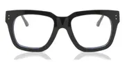 Linda Farrow MAX LFLC71 C1 Men's Glasses Black Size 50 - Private Health Rebate - Blue Light Block Available