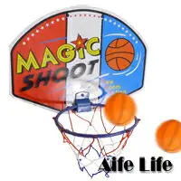 在飛比找樂天市場購物網優惠-籃球框 掛壁籃球框-大 塑膠版籃球框 籃球架 簡易式籃球架 