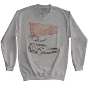 Back to the Future My Other Ride Graphite Heather Sweatshirt CrewneckHoodie sweatshirt