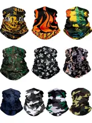 10 Pack Pasamontañas Calavera Pasamontanas Militar Mascara Para El Frio De Moto