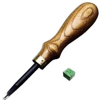 Oka Special Edge Beveler Tan No. 3 Leathercraft Skiving Bevelling Tool 1.2mm