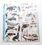 2005 Sea World Sticker Scrapbook Paper Kit Creative Imaginations NEW