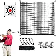End of Golf Court, Wire and Indoor Golf - Simulator Training Swing Heavy Ball, Golf Hitting Net for Baseball, Hockey, Football, Volleyball