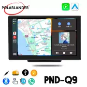 9" Portable Car Stereo Android auto Wireless Carplay Toouch screen Bluetooth GPS