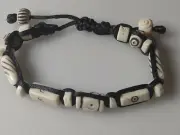 Bone Bracelet Artisan Hand-Made One of a kind. Maryland Combine Shipping Look In
