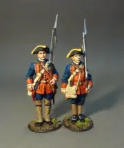 John Jenkins RRBNJ-01 New jersey Provincial Regiment Infantry At Attention