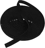 KAILIKETIY Heavy Duty Black Nylon Elastic Strap for Sewing Yards Soft and Durable Material for DIY Projects Home Organization and Garment Making Reliable Fastener