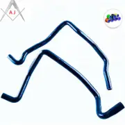 Black Silicone Radiator Coolant Hoses For RENAULT 5GT R5 TURBO SUPER 1.4L 85-91