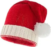 Christmas Hat, Santa Hat, Parent-Child Knitted Xmas Holiday Hat Warm Soft for Adults Kids