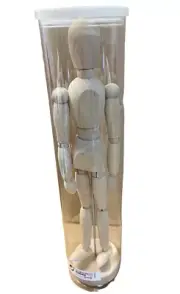 IKEA Gestalta 21576 Wood Mannequin Artist Sketch Figure Model Poseable 13" Tall