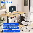 FLEXISPOT EC5 3 Stages Dual Motor Electric Standing Desk