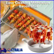 Bacon Tray Rack Microwave Bacon Cooker Shelf Rack High Temperature Resistant