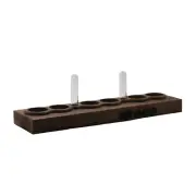 DIY Kit 6 bit Nixie Tube Clock IN-14 PCBA Digital walnut wood.No Tubes New