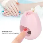 Nail Dryer Lamp Single Finger UV Gel Nail Curing Lamp Manicure Tools(Pink )
