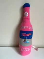 Squeaky Dog Plush Toy, Seagrrrm's "Don't Worry be Yappy"