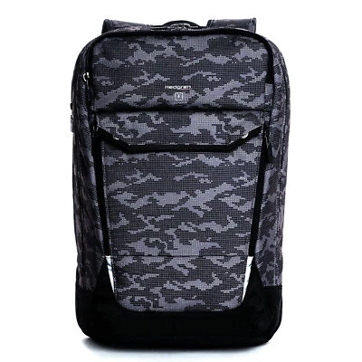 Hedgren Camo Backpack Carry Bag Link Hookup Shoulder Straps RFID Protection